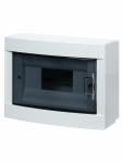 Бокс ЩРН-ПМ-8мод настен пласт бел (дв.прозр) IP41 Народный TDM (1/24) Бокс ЩРН-ПМ-8мод настен пласт бел (дв.прозр) IP41 Народный TDM (1/24)