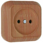 Розетка 1гн без З/К о/у орех IP20 Makel Розетка 1гн без З/К о/у орех IP20 Makel