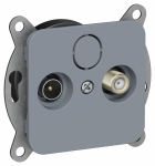 FLITE Роз. 2-я TV+SAT экр. проходная РТВс-2-1-2-ФлМ мар. IEK