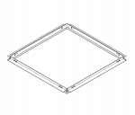 Рамка под ГК 600х600