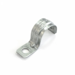 Скоба металлическая однолапковая СМО 19-20 отв. d 6,5 мм (100 шт/уп) Промрукав