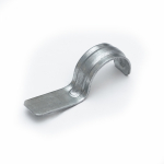 Скоба металлическая однолапковая СМО 21-22 для монтажного пистолета (без отверстий) (100 шт/уп) Промрукав