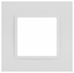 Рамка для розеток и выключателей ЭРА Elegance 14-5011-01М Classic, на 1 пост, белый матовый Рамка для розеток и выключателей ЭРА Elegance 14-5011-01М Classic, на 1 пост, белый матовый