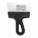 Шпатель фасадный 150 мм нержавеющая сталь, пластмассовая ручка REXANT (1/1/50) Шпатель фасадный 150 мм нержавеющая сталь, пластмассовая ручка REXANT (1/1/50)