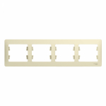 Рамка 4гн крем Glossa Systeme Electric  (1/15)