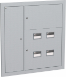 Щит этажный ЩЭ-4-Э 1000х960х110 встр. металл (слаботочный отсек слева) 36 IP31 LIGHT IEK (1)