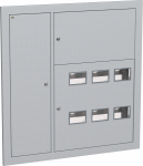 Щит этажный ЩЭ-6-Э 1000х960х110 встр. металл (слаботочный отсек слева) 36 IP31 LIGHT IEK (1)