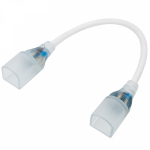 Коннектор для гибкого неона формы D 16х16 мм, длина 20 см Коннектор для гибкого неона формы D 16х16 мм, длина 20 см