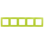 Рамка 5гн лайм 12-5005-26 Эра12 ЭРА (10/100/1600) Рамка 5гн лайм 12-5005-26 Эра12 ЭРА (10/100/1600)