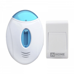 Звонок беспроводной ЗБ-3 32 мелодии 120м с кнопкой с подсв. цифр кодир бело-голубой IN HOME (1/60) Звонок беспроводной ЗБ-3 32 мелодии 120м с кнопкой с подсв. цифр кодир бело-голубой IN HOME (1/60)