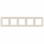 Рамка 5гн сатин крем 12-5105-02 Эра12 ЭРА