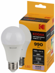 Лампа светодиод 11Вт груша A60 Е27 6500К 990Лм A60-11W-865-E27 Kodak (1/10)