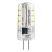Лампа светодиодная G4 SMD 3W AC 220V 360° 3300K (1/20/1 000) Лампа светодиодная G4 SMD 3W AC 220V 360° 3300K (1/20/1 000)