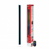 Светильник уличный светодиодный 20Вт RGB 3000-6500К 1060Лм с пультом ДУ 600x80 IP54 черный ДБУ MARS60-20RGB-SMART-ВL IN HOME (1/20)