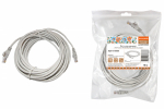 Патч-корд народный U/UTP Cat 5e 4PR 24AWG PVC, литой 10 м, серый Патч-корд народный U/UTP Cat 5e 4PR 24AWG PVC, литой 10 м, серый