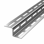 Z-профиль 1000x40x82 нержавеющая сталь светло-серый перфорация: с 3-х сторон ПРОМРУКАВ Z-профиль 1000x40x82 нержавеющая сталь светло-серый перфорация: с 3-х сторон ПРОМРУКАВ