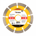Диск алмазный отрезной сегментный 115x22.2 мм Kranz Диск алмазный отрезной сегментный 115x22.2 мм Kranz
