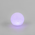 Светодиодная новогодняя фигура "Снежок", RGB, 14 см Neon-Night (1/1/48)