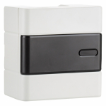 Бокс ЩРН-П-6мод настен пласт бел (дв. черн) IP41 Trend BOXS-06-p-s-t ЭРА (1/24) Бокс ЩРН-П-6мод настен пласт бел (дв. черн) IP41 Trend BOXS-06-p-s-t ЭРА (1/24)