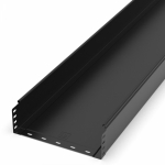 Лоток неперфорированный Стандарт 300х100х3000 (0,8 мм) RAL 9005 (6 м/уп) Промрукав Лоток неперфорированный Стандарт 300х100х3000 (0,8 мм) RAL 9005 (6 м/уп) Промрукав