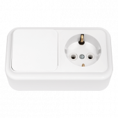 Блок 1кл + 1гн с 3/К о/у белый IP20 Пралеска Беларусь (1/40) Блок 1кл + 1гн с 3/К о/у белый IP20 Пралеска Беларусь (1/40)