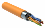 FTP 4PR 24AWG CAT5e информационный solid, LSZH, оранжевый ITK FTP 4PR 24AWG CAT5e информационный solid, LSZH, оранжевый ITK