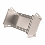 Угол д/листового кабель.лотка 90° вертикально ниспадающий (внешний) без соединит. разъема нержавеющая сталь серый ПРОМРУКАВ Угол д/листового кабель.лотка 90° вертикально ниспадающий (внешний) без соединит. разъема нержавеющая сталь серый ПРОМРУКАВ