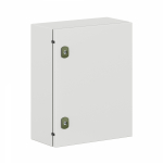 Корпус распред. шкафа 1двер. сталь серый 400мм 500мм 200мм с монтажной платой IP66 DKC