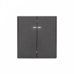 Выключатель 2кл с подсветкой 10А с/у графит механизм с рамкой MIELE STRONG KRANZ (1/100) Выключатель 2кл с подсветкой 10А с/у графит механизм с рамкой MIELE STRONG KRANZ (1/100)