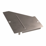 Крышка переходника правого Стандарт INOX (AISI 409) 400х200 Промрукав Крышка переходника правого Стандарт INOX (AISI 409) 400х200 Промрукав