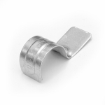 Скоба металлическая однолапковая СМО 19-20 для монтажного пистолета (без отверстий) (100 шт/уп) Промрукав