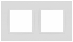 Рамка для розеток и выключателей ЭРА Elegance 14-5012-01М Classic, на 2 поста, белый матовый Рамка для розеток и выключателей ЭРА Elegance 14-5012-01М Classic, на 2 поста, белый матовый