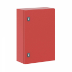 Корпус распред. шкафа 1двер. сталь красный 400мм 600мм 200мм с монтажной платой IP66 DKC