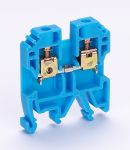 Зажим наборный 35А 4мм2 ЗН-101 синий DEKraft (50)