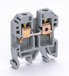 Зажим наборный 50А 6мм2 ЗН-101 серый DEKraft