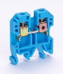 Зажим наборный 50А 6мм2 ЗН-101 синий DEKraft