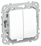 Выключатель 2кл прох с/у белый механизм ВС62-1-0-ФлБ FLITE IEK (1/100) Выключатель 2кл прох с/у белый механизм ВС62-1-0-ФлБ FLITE IEK (1/100)