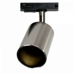 Светильник трековый под лампу GU10 матовый никель (компактный адаптор) 230V IP20 PTR 26 Jazzway Светильник трековый под лампу GU10 матовый никель (компактный адаптор) 230V IP20 PTR 26 Jazzway