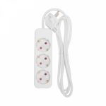 Удлинитель 3гн с З/К 1,5м белый 16А 3х1,0мм STANDARD Rexant (1/20) Удлинитель 3гн с З/К 1,5м белый 16А 3х1,0мм STANDARD Rexant (1/20)