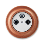 В сборе с корпусом SAT с/у пластик белый IP20 ABB Decento