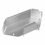 Угол д/листового кабель.лотка 90° горизонтальн. без соединит. разъема нержавеющая сталь серый ПРОМРУКАВ Угол д/листового кабель.лотка 90° горизонтальн. без соединит. разъема нержавеющая сталь серый ПРОМРУКАВ