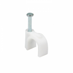 Скоба круглая пласт 9мм (50шт/уп) EKF (1/10/400)