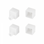 Заглушка WPH-FLEX-1616 WHITE с отверстием (Arlight, Пластик) Заглушка WPH-FLEX-1616 WHITE с отверстием (Arlight, Пластик)