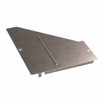 Крышка переходника правого Стандарт INOX (AISI 409) 500х200 Промрукав Крышка переходника правого Стандарт INOX (AISI 409) 500х200 Промрукав