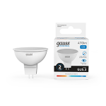 Лампа светодиод 5,5Вт GU5,3 6500К 470Лм MR16 Gauss Elementary 1/10/100