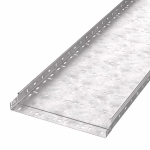 Лоток кабельный листовой 3000x400x50 сталь с перфорированной боковой стенкой толщ.1.5мм ПРОМРУКАВ