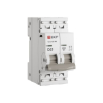 Автоматический выключатель ВА 47-63N MA 2P 63А (D) 6кА без теплового расцепителя PROXIMA EKF Автоматический выключатель ВА 47-63N MA 2P 63А (D) 6кА без теплового расцепителя PROXIMA EKF