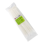 Хомут кабельный (стяжка) 300ммx4.8мм с внутр. зубчатым зацеплением пластик белый макс.d охвата82мм Fortisflex Хомут кабельный (стяжка) 300ммx4.8мм с внутр. зубчатым зацеплением пластик белый макс.d охвата82мм Fortisflex