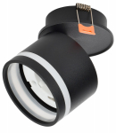 Светильник 4033 встр. поворотн. GX53 черный IEK Светильник 4033 встр. поворотн. GX53 черный IEK
