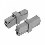 Строительно-монтажная клемма СМК 224 на 2 проводника пружинная (1,0-2,5)/(0,5-2,5) мм² (50 шт./уп.) REXANT